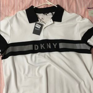 New with tag. Large DKNY collar shirt